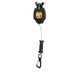 DEWALT DXFP272421-008 D200P Single Personal SRL, Leading Edge, Aluminum Carabiner, 8.5 ft. (2.59 m)