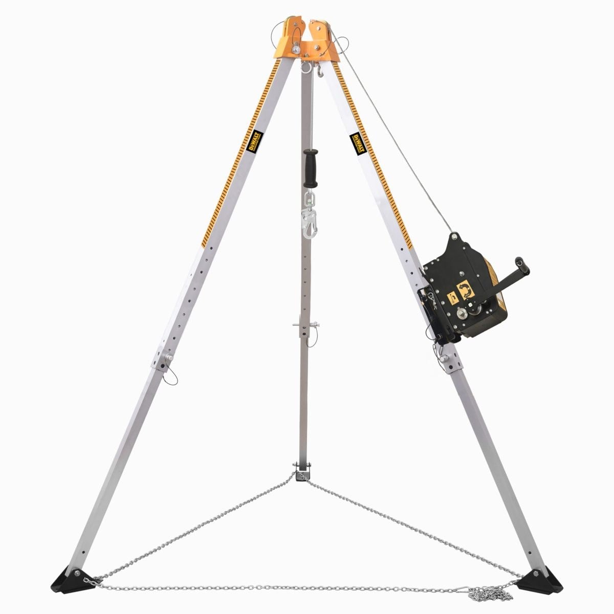 DEWALT DXFP421300-007 Tripod System 7 ft. (2.13 m) with 60 ft. (18.2 m)Winch