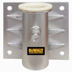 DEWALT DXFP442221 Davit Base, Stainless Steel Bolt-on Wall Mount for Confined Space System