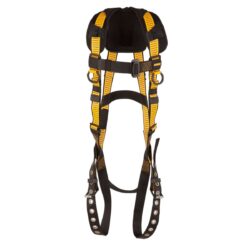 DEWALT DXFP512006(XL-2XL) D1000 Harness Vest Style, 5-Point, back d-ring, PT chest, TB legs, Shoulder pads