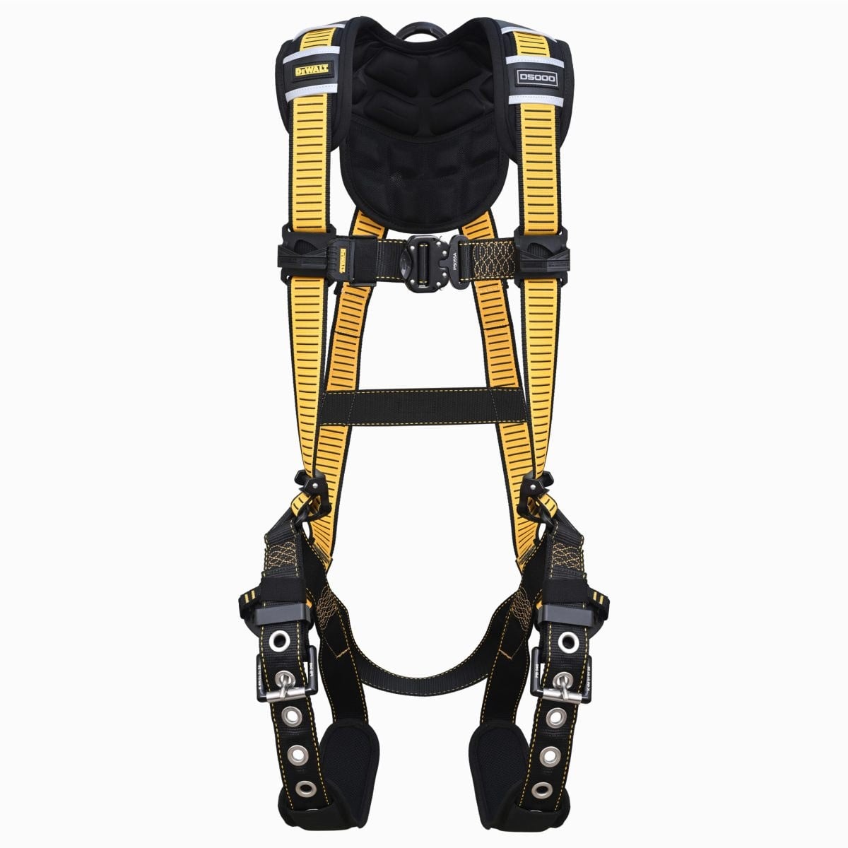 DEWALT DXFP552011-S D5000 Harness Vest Style, 5-Point, Back D-Rings, QC Chest, TB Legs, Size S