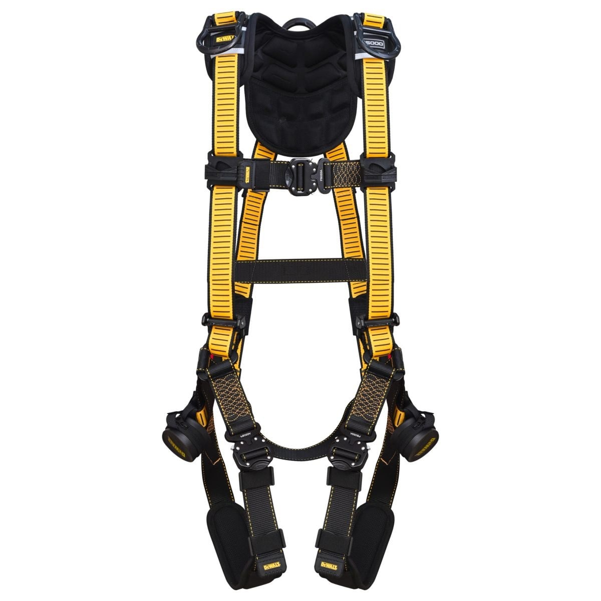 DEWALT DXFP552062-S D5000 Harness Vest Style, 5-Point, Back and Shoulder D-Rings, QC Chest, QC Legs, Size S