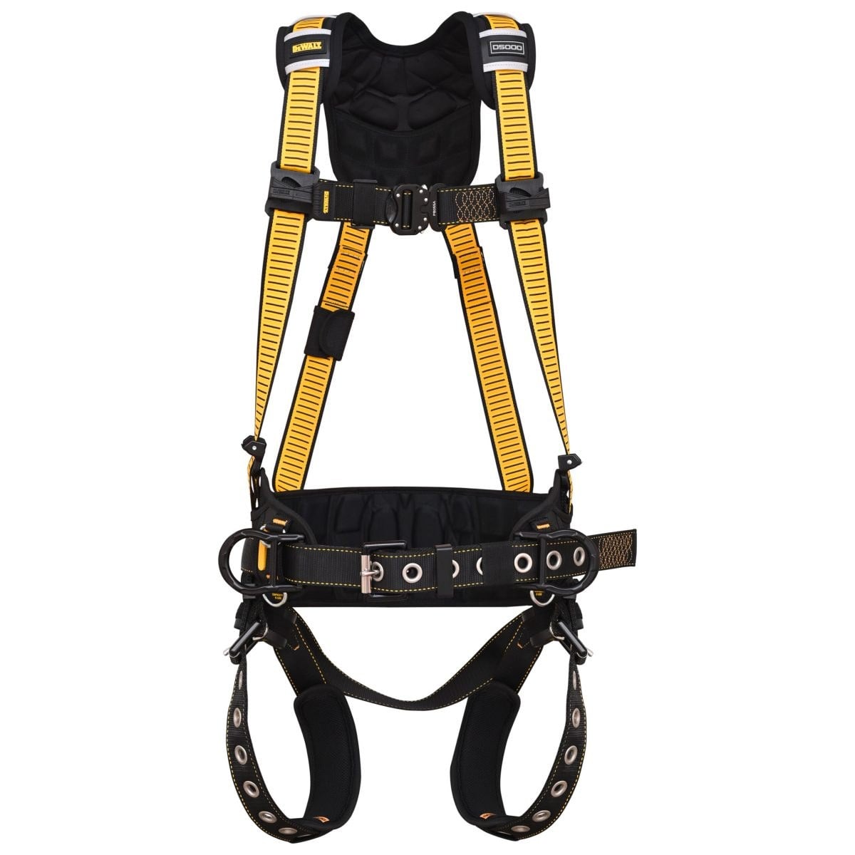 DEWALT DXFP552131-S D5000 Harness Vest Style, with Belt, 5-Point, Back and Side D-Rings, QC Chest, TB Legs, Size S