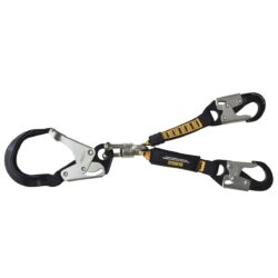 DEWALT DXFP614150 2 ft.(0.6 m) Web Work Positioning Device with Lightweight Aluminum Hooks