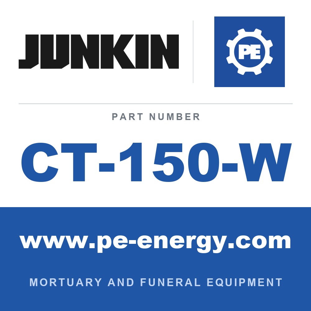 Junkin Safety CT-150-W Mortuary Changing Table with 28 Inch Wide Top