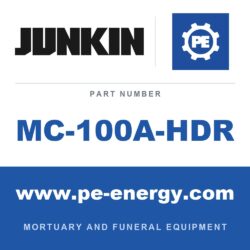 Junkin Safety MC-100A-HDR Heavy Duty Mortuary Cot with Side Rails