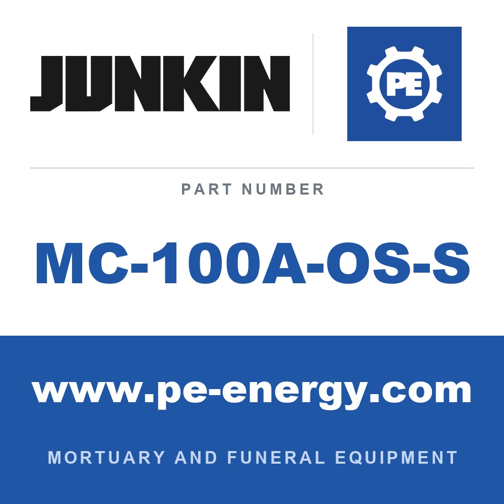 Junkin Safety MC-100A-OS-S Oversize Mortuary Cot for Suburban Type Vehicles