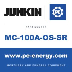 Junkin Safety MC-100A-OS-SR Oversize Mortuary Cot with Side Rails for Suburban Type Vehicles