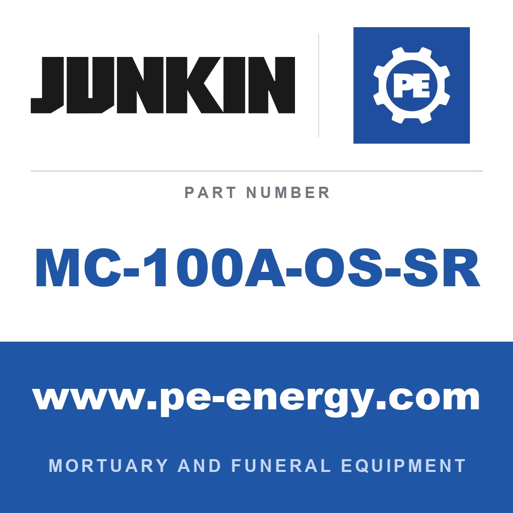 Junkin Safety MC-100A-OS-SR Oversize Mortuary Cot with Side Rails for Suburban Type Vehicles