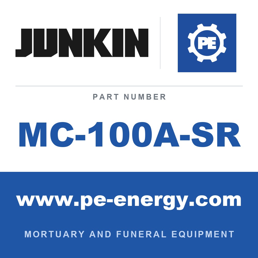 Junkin Safety MC-100A-SR Single Person Mortuary Cot with Side Rails for Suburban Type Vehicles