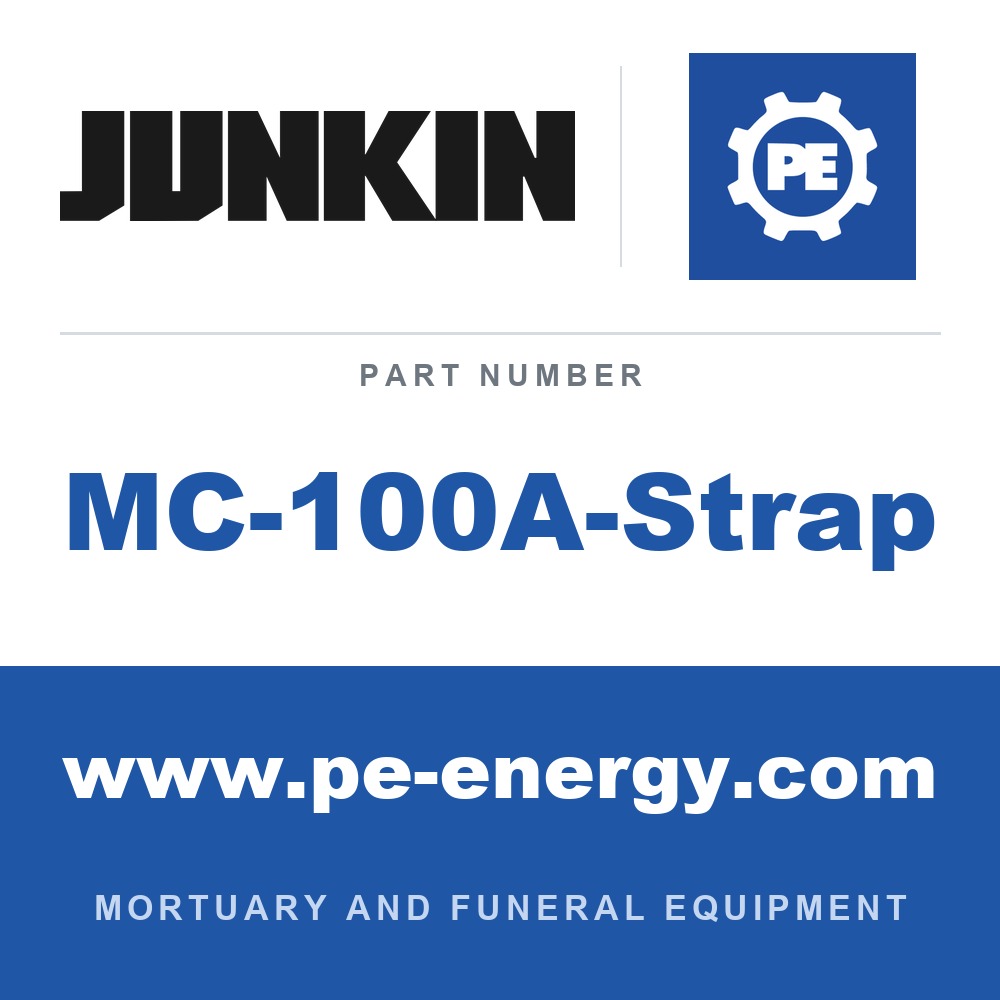 Junkin Safety MC-100A-Strap Restraint Straps for Mortuary Cot