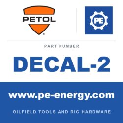 PETOL DECAL-2 - DECAL-2 - GEARENCH NUMBER 2, 1.5"X2"