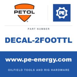 PETOL DECAL-2FOOTTL - DECAL-2FOOTTL - GEARENCH DECAL 2 FOOT TRUE LEVEL