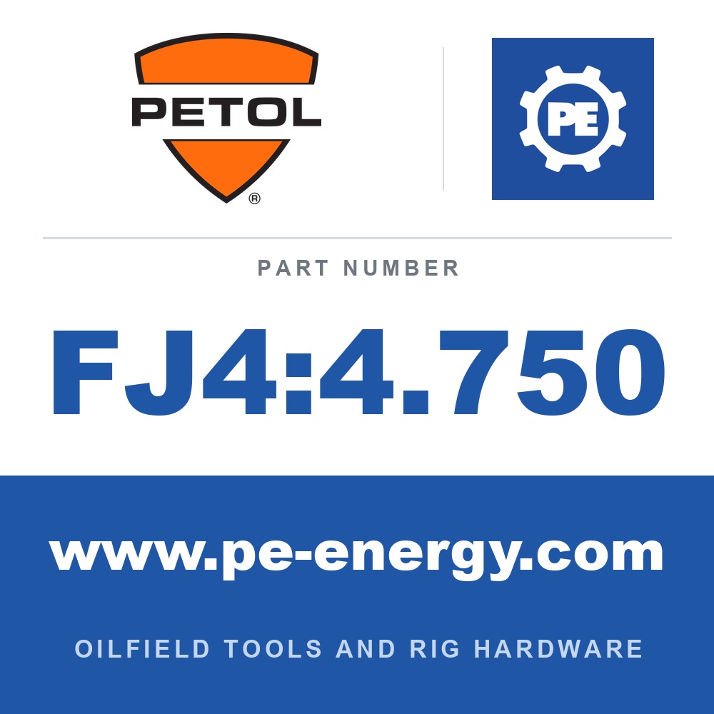 PETOL FJ4:4.750 - FJ4:4.750 - GEARENCH JAW, PETOL FRICTION TONG