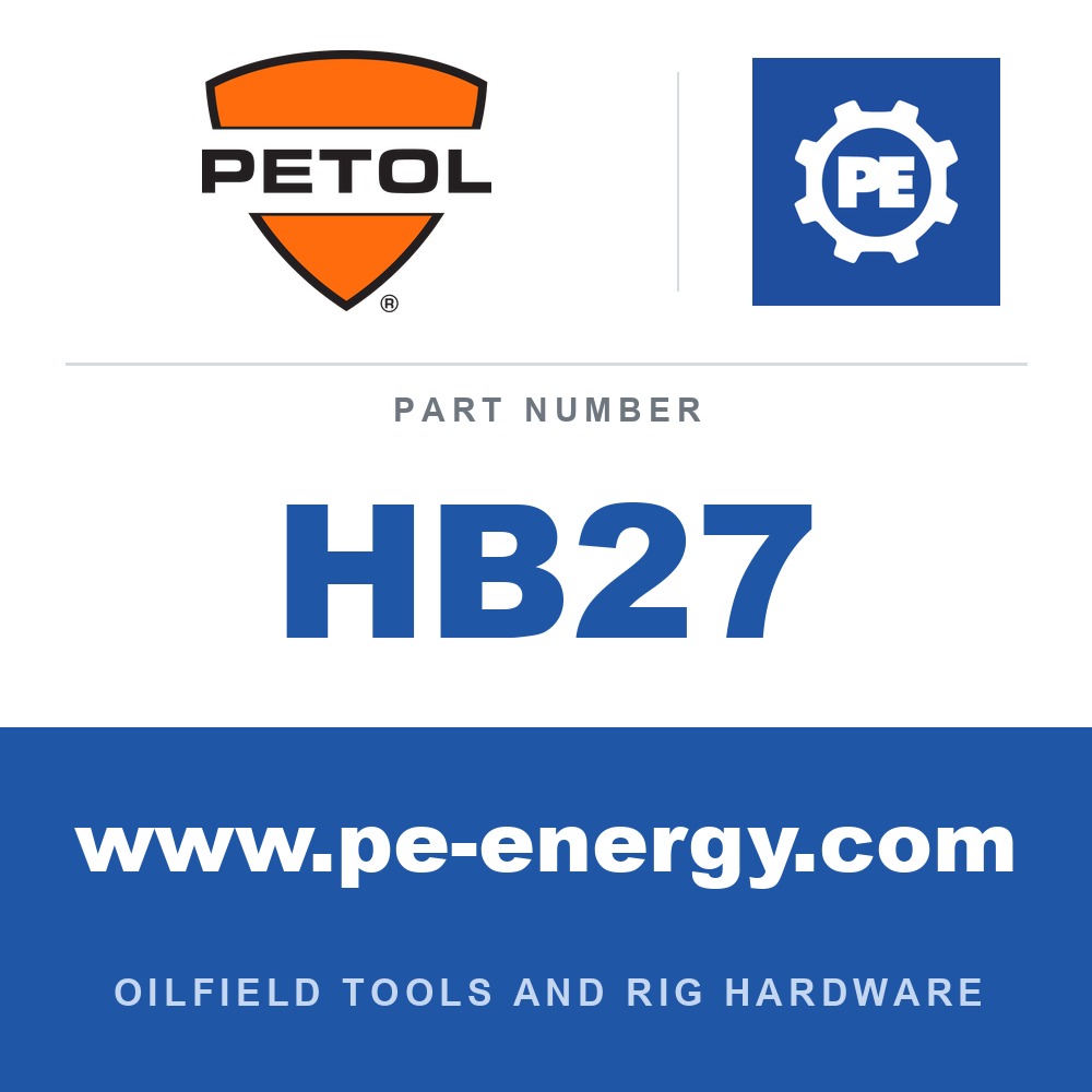 PETOL HB27 - HB27 - GEARENCH BOLT AND NUT