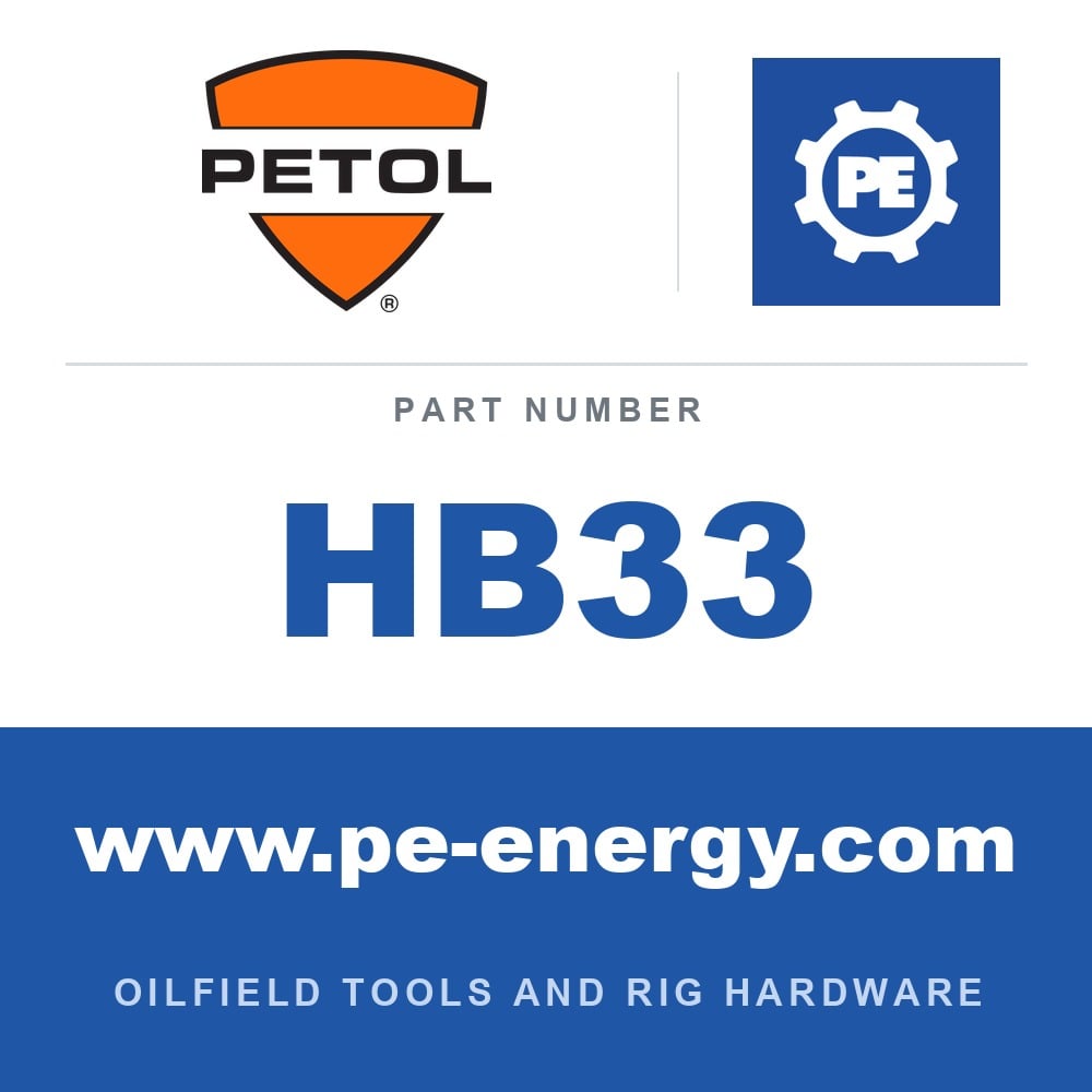 PETOL HB33 - HB33 - GEARENCH BOLT AND NUT