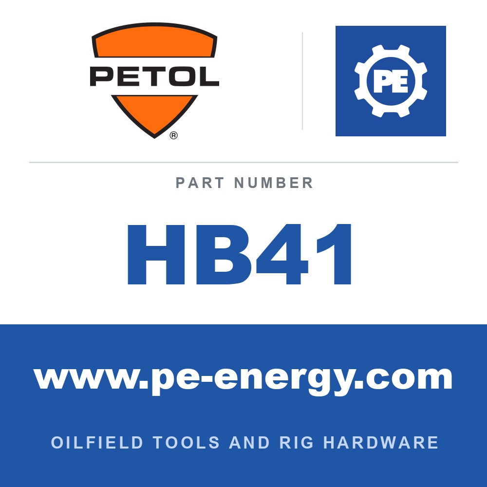 PETOL HB41 - HB41 - GEARENCH EYE BOLT AND NUT, 3/8 X 1