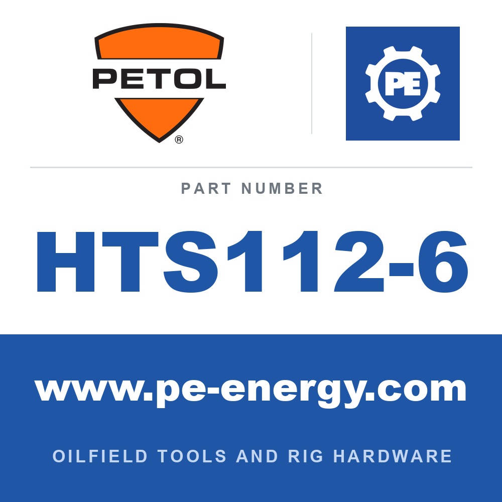 HTS112-6 PETOL 1-1/2 - 6UNC Hammertight, Gearench PETOL part number HTS112-6